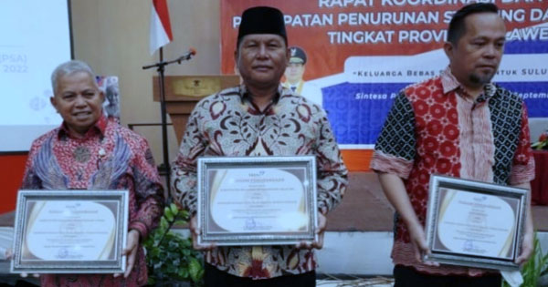 Rakorev-Penurunan-dan-Rembuk-Stunting-Tingkat-Provinsi,-Pemkab-Bolsel-Raih-2-Penghargaan