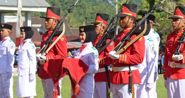 Upacara-Peringatan-HUT-Kemerdekaan-RI-ke-80-di-Bolsel-Berlangsung-Khidmat